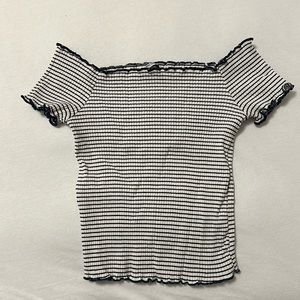 Zara off the shoulder top